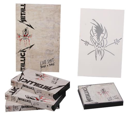 Metallica Live Shit: Binge & Purge - complete UK box set